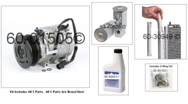 Mitsubishi Montero 2001-2006 New AC A/C Compressor REPAIR KIT