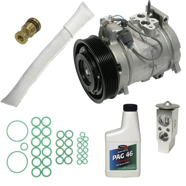 4711004 NEW AC COMPRESSOR KIT 2003-2011 HONDA ELEMENT 2.4L  2 Years Warranty 38810PZDA00