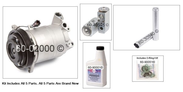 92600CA01A  New AC A/C Compressor w/ Kit for Nissan Murano 2003-2005