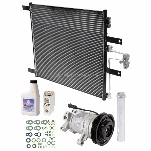 New A/C AC Compressor Dodge Durango Jeep Commander Grand Cherokee 55111436AB, RL111436AB, RL111437AD