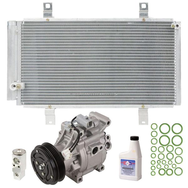 AC Compressor Condenser Full Kit Mazda RX-8 2004-2011 4472607660 447260-7660 4472607921 447260-7921 9744727-503 F15161450A F15161K00 F15161K00A F151-61-K00A 3384  F15161480