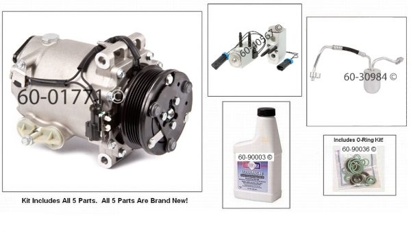 2002 - 2003 Saturn Vue New A/C Compressor 3.0L V6 only. W/ 11mm Discharge 11047