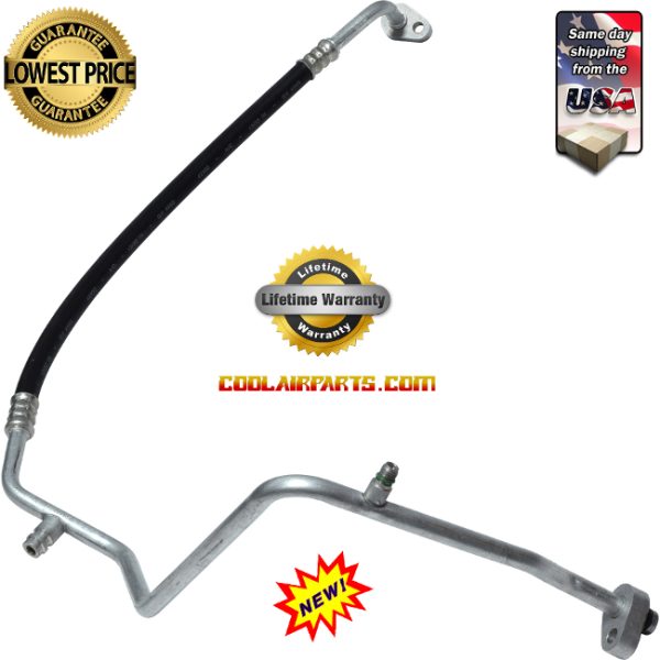 New A/C Refrigerant Discharge Hose 112047 - 55037599AE 2003-2006 Jeep TJ 4.0L Wrangler