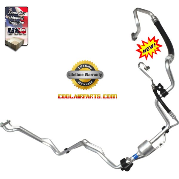 New A/C Suction and Liquid Line Hose Assembly 1480054 - 977591U100 For Sorento Santa Fe