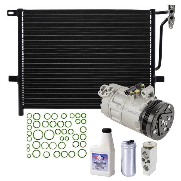 BMW Z4 3.0L 2006-2008  New AC A/C Compressor  64509182800 , 64526933307 FULL KIT W/Condenser