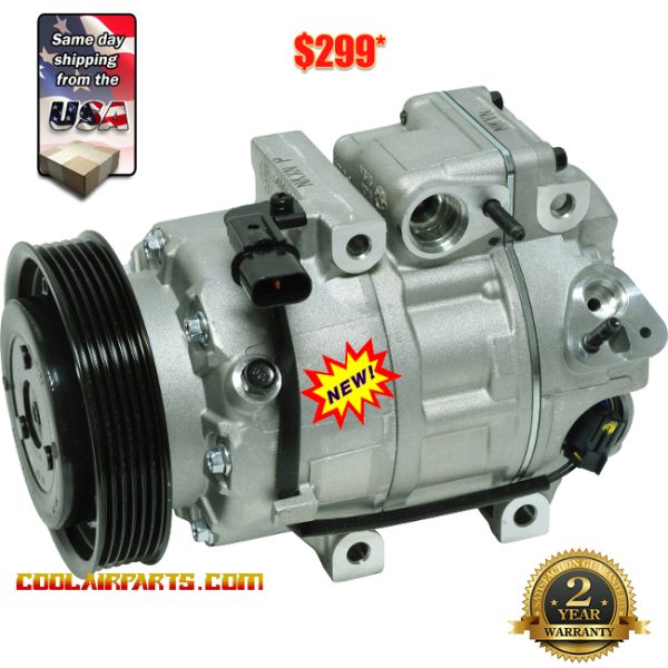 NEW AC Compressor Hyundai Santa Fe 12-17 Kia Sorento 12-14 VS18E 198376 977011U600 977011U600RU 977011U650