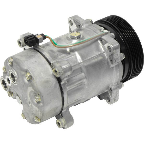 OEM AC Compressor & A/C Clutch Fits Winnebago Volkswagen EuroVan 1997 1999 2000 1214 1232 1146 7D0820805E