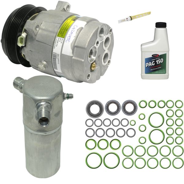 1996 - 2005 A/C Compressor Lesabre Park Avenue Riviera Oldsmobile 98 Delta 88 LSS Regency Bonneville KIT