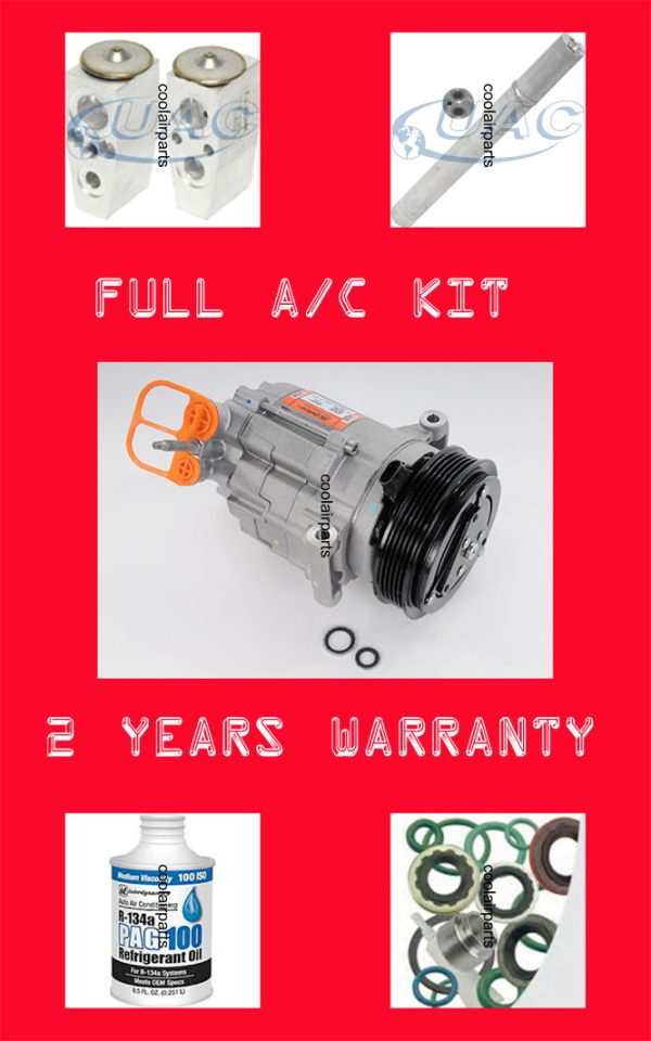 22099 New OEM A/C Compressor Equinox GMC Terrain 2.4L  2 Years Warranty FULL A/C KIT 22853050