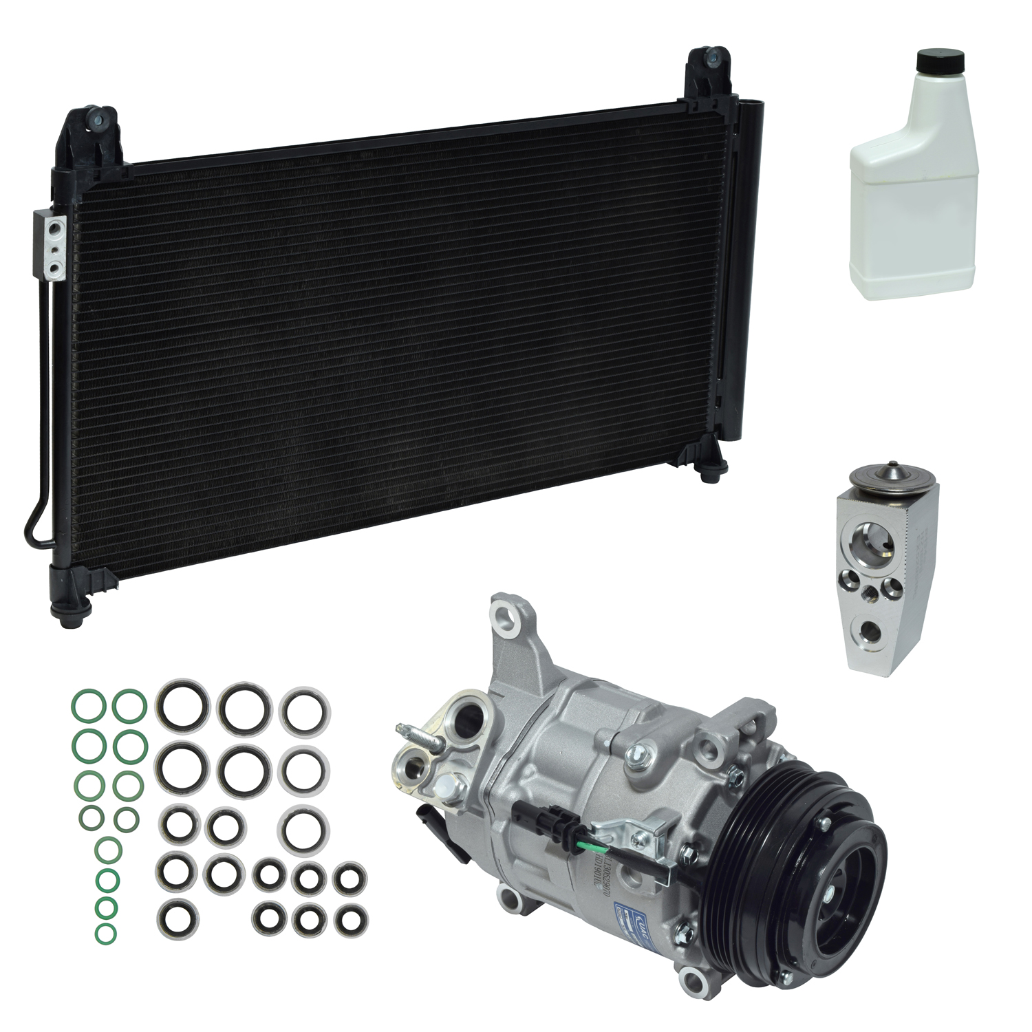 New A/C Compressor Silverado 2500 HD Sierra Suburban 1522318; 178363; 22986673; 2323925 23497715 FULL KIT