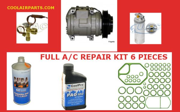 1996 1997 1998 Acura TL 3.5 V6 3.2 New A/C AC Compressor 2 Years Warranty 38810PY3043 PREMIUM KIT