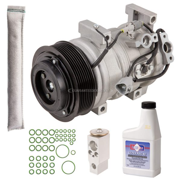 AC Compressor w/ A/C Repair Kit For Toyota Sequoia 2013 2014 883200C150 883206A320 883206A520