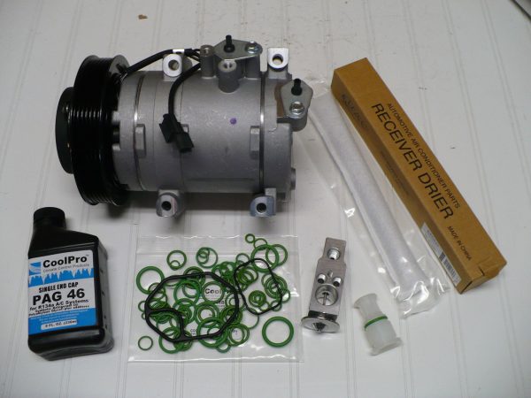 2011 - 2013 New A/C Compressor RDX TL ACCORD CROSSTOUR FULL KIT