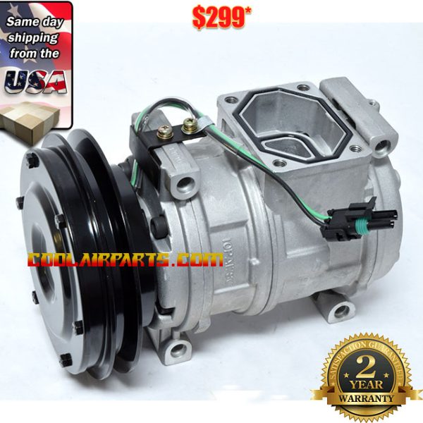 NEW AC 10PA17C COMPRESSOR Crawlers Loaders Motor Graders Tool Carriers JOHN DEERE 1GROOVE 24V 03-3172G 5842G 310-1320