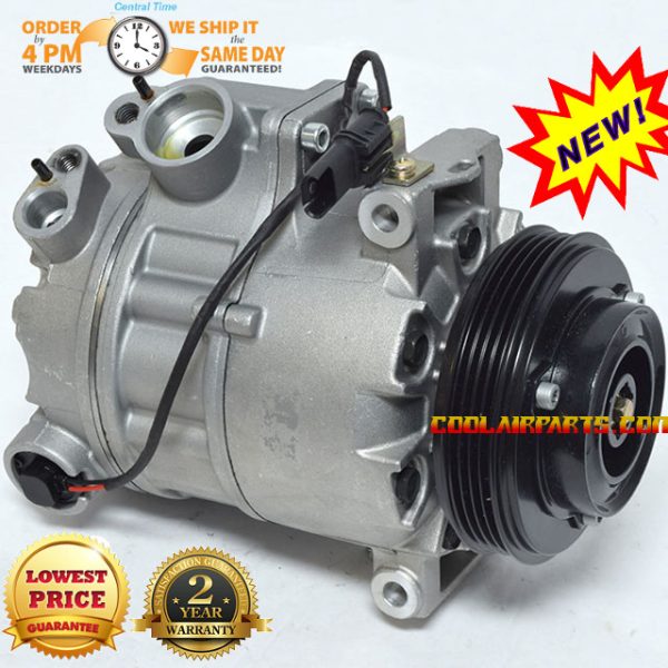 New A/C AC Compressor BMW X5 2007 - 2010 2 Years Warranty 64529185144, 64509121760
