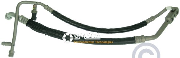 Manifold HOSE Suction Discharge Assembly 02-06 FORD E-150 E450 E-250 E-350 4.6L 5.4L 6.8L YF-37175 YF3111 6C2Z19D850AB 6C2Z19D850AA 8C2Z19867B