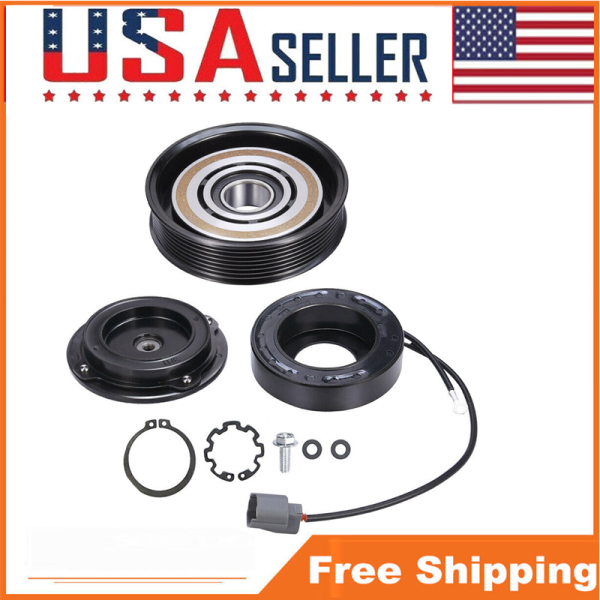 AC A/C Compressor Clutch Assembly For Honda Element 2003-2011 2.4L 38810-RAA-A01 4711004 38810RAAA01, 471-0538