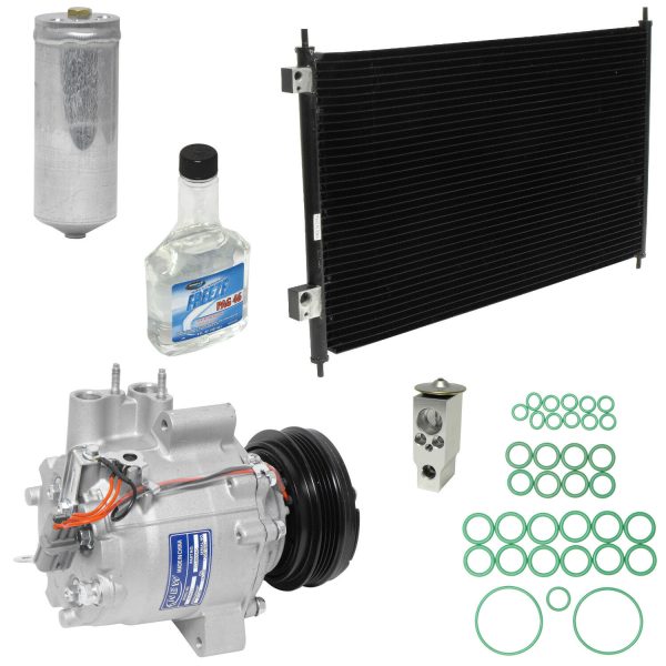 2003 2004 2005 Honda Civic Hybrid 3605 New Compressor FULL AC Repair KIT 38810PZA004 80351S01A01 80351S5DA01