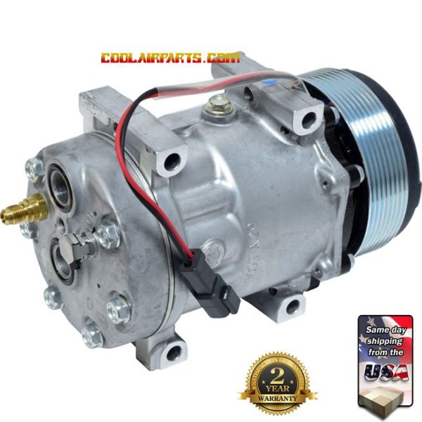 Caterpillar HD Truck Sanden New A/C Compressor 2992212 3952123 70-1-0020 Sanden 4021 PTAC54021 PTACSD4021
