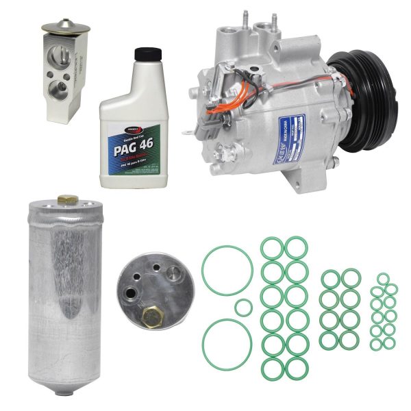 2003 - 2005 Honda Civic Hybrid 3605 New AC Compressor FULL AC Repair KIT 38810PZA004