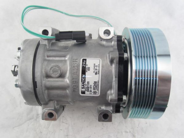 NEW Sanden OEM 24v 4250 4250U1 183-5106 324-9711 AC Compressor Caterpillar D9T D8T D6T 966K 972K XW