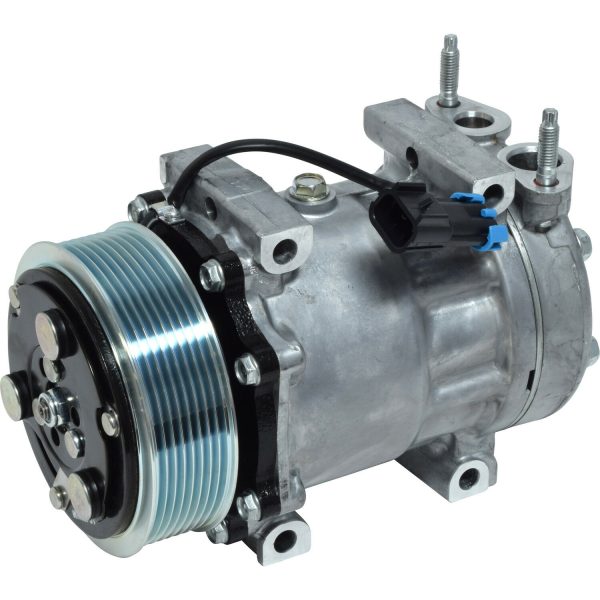 NEW SANDEN 4277 AC A/C COMPRESSOR CATERPILLAR SD4277 International Navistar 379-1447 3791447