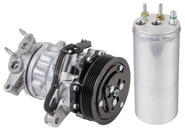 2002 - 2005 Jeep Liberty AC Compressor 3.7L  2 Years Warranty  55037466AE