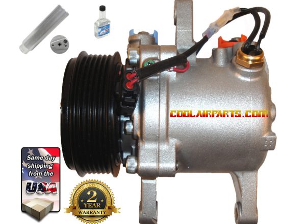 NEW A/C Compressor Kubota M126 M135 M6 Tractors 6 grooves 3P999-00620 447280-3050 447280-3080 KIT