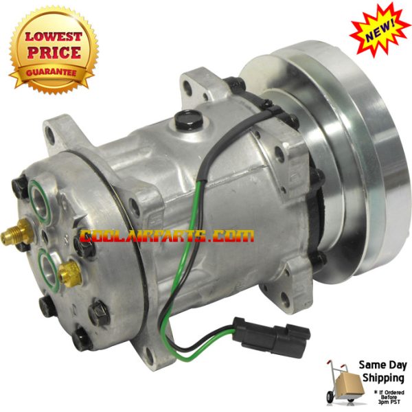 Caterpillar New AC Compressor Sanden 8T8816 4468 4479 4604 4640 4656 4658 4877 7984 7988 8066 8064 8107 8109 3E-1906 3E-1907 106-5122 U4640