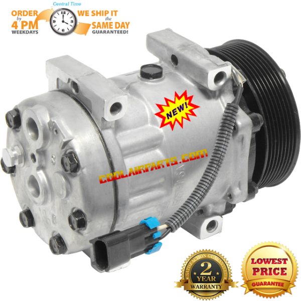 Freightliner New AC Compressor Sanden 4020 4334 4352 4417 4485 4818 4884 4075  ABPN83304123 SK14818 SK14417