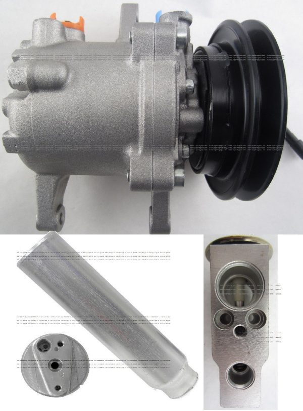 447280-3090 NEW AC Compressor Kubota Tractor 3C581-50060 3C581-97590 FULL A/C KIT 447280-3080 3C58150060 689 block 447260-5781