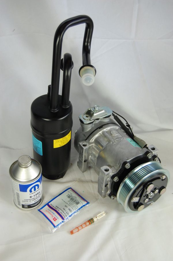 1997 - 1998 JEEP WRANGLER A/C AC COMPRESSOR W/ KIT 2 Years Warranty Sanden 4691