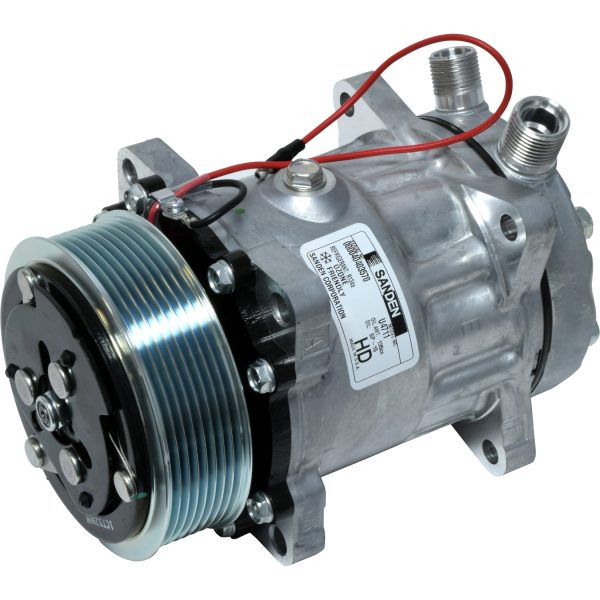 Caterpillar Sanden 4660 New OEM A/C AC Compressor 4710 4711 8103 428182008689 304562 4154 4597 200D34 6022 7890 8028 8100 82016158 820161581