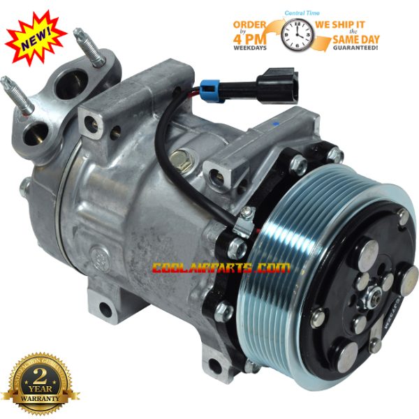 A/C Compressor Fits Bus International Navistar Sanden 4720 3808548C1 3808548C2