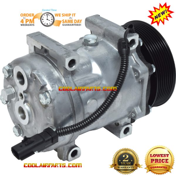 1994 - 2005 Dodge RAM 2500 3500 Diesel Pickup AC Compressor 2 Years Warranty 55036561AB RL055339AH