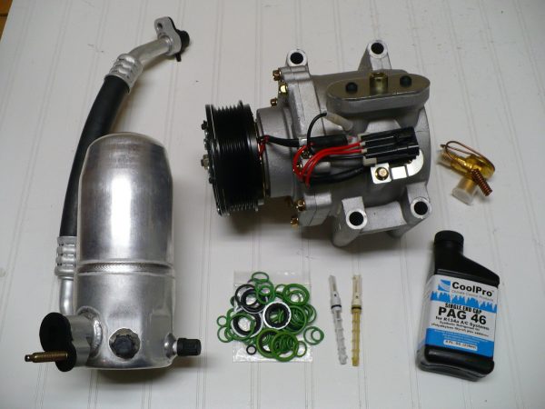 2002 - 2007 New AC Compressor Rainier Trailblazer Envoy Ascender Bravada Saab 9-7X Full KIT 4910 10366868 10399367 15070473 15198475 88892743 89038601 25825339