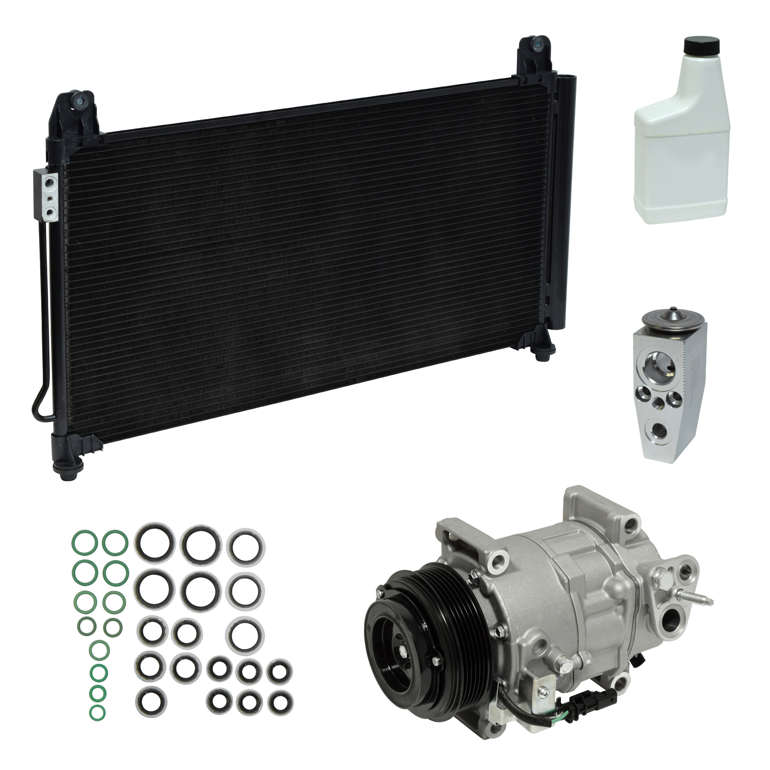 New A/C Compressor Sierra 2500 HD Silverado 23239226; 23497716 FULL KIT