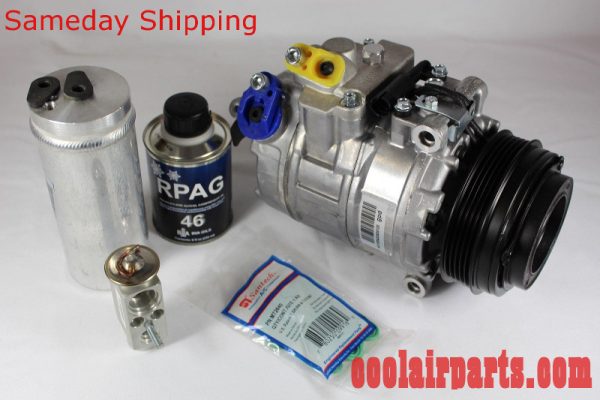 1998 - 2003 BMW NEW AC Compressor 540i 740, Alpina Roadster, M5, Z8 Repair KIT 64538378438