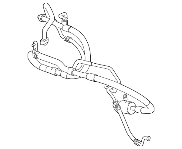 NEW GM OEM A/C HOSE LINE - TAHOE SUBURBAN YUKON Escalade  84118555 84180418