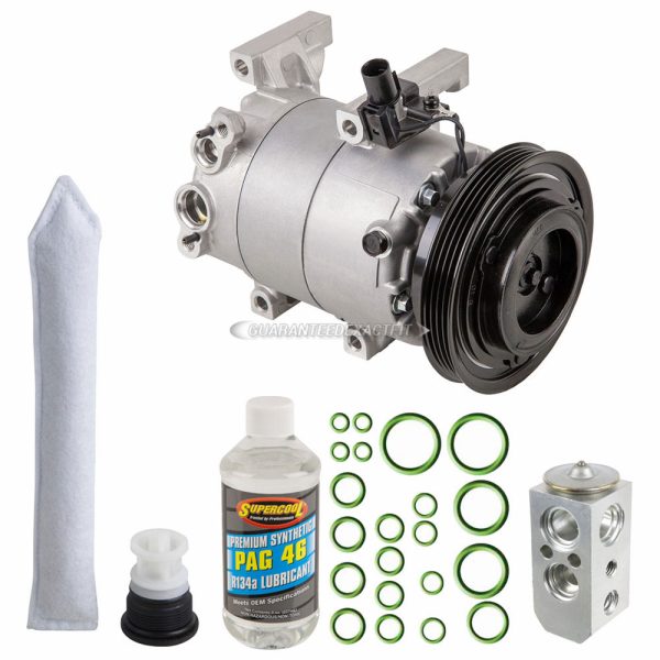 NEW AC COMPRESSOR W/ A/C REPAIR KIT HYUNDAI ACCENT 2010 2011 977011E100 976041E300 9780217000