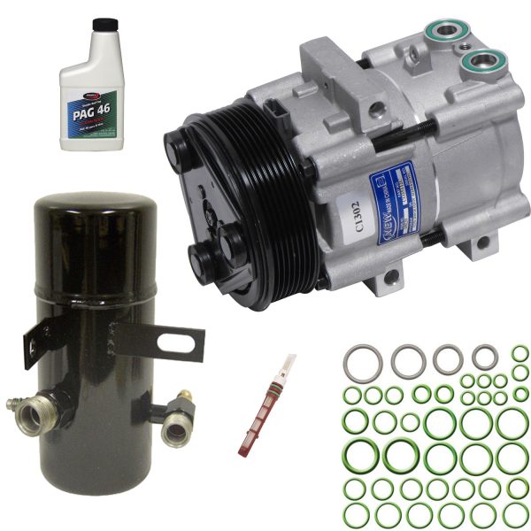1995-1998 FORD F250 F350 F450 7.3 DIESEL A/C COMPRESSOR REPAIR KIT 4R3Z19703A 2UZ19V703