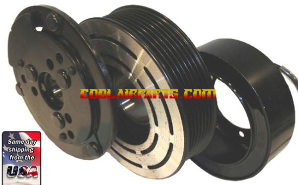 65206010 SANDEN SD5/5H14 CLUTCH ASSEMBLY,119 mm 7 GROOVE, 12 VOLT,SERPENTINE BELT GROOVE