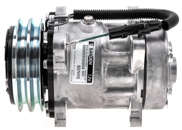 Sanden OEM 4860 New Flex A/C Compressor U4860 68159  4055 4452 4861 8269 4860U1