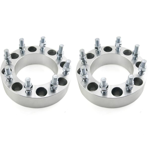 2x 2'' Wheel Spacers 8x170 to 8x170|14x1.5 Studs fit Ford F250 F350 Excursion WAS0009 /8170-8170M-E