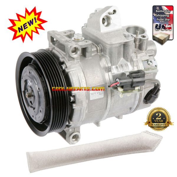 Jaguar Super XJ8 XJR V8 2004-2009 AC Compressor w/Clutch Genuine C2C39501 NEW 2W93-19D629-BD, 447180-3517, 4471803517